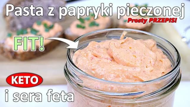 Pasta z papryki: Przepyszna pasta z pieczonej papryki i fety na kanapki Pasta z papryki: Przepyszna pasta z pieczonej papryki i fety na kanapki