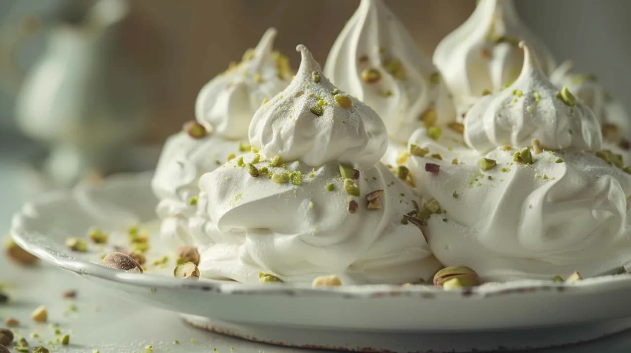 Beza pistacjowa - Jak zrobić bezę z pistacjami krok po kroku w domu? Beza pistacjowa - Jak zrobić bezę z pistacjami krok po kroku w domu?
