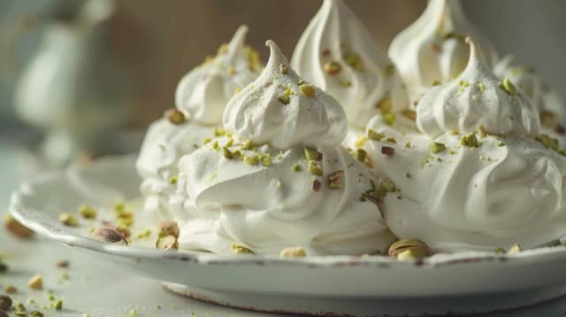 Beza pistacjowa - Jak zrobić bezę z pistacjami krok po kroku w domu? Beza pistacjowa - Jak zrobić bezę z pistacjami krok po kroku w domu?