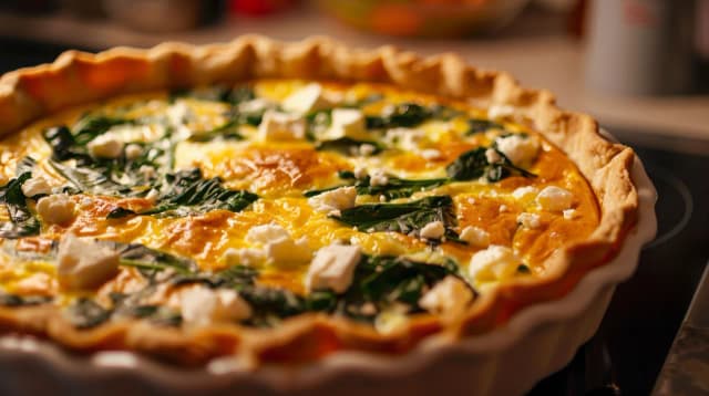 Quiche ze szpinakiem i fetą: Jak zrobić smaczne quiche krok po kroku Quiche ze szpinakiem i fetą: Jak zrobić smaczne quiche krok po kroku