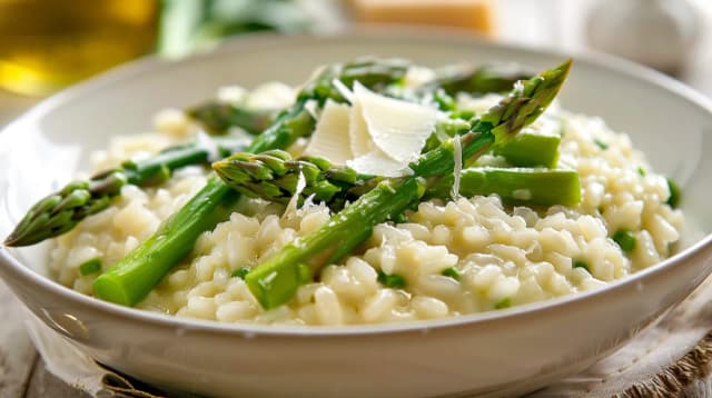 Kremowe risotto ze szparagami: Przepis na pyszne i kremowe risotto Kremowe risotto ze szparagami: Przepis na pyszne i kremowe risotto